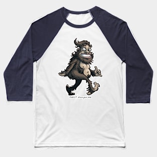 Sasquatch Shaka Baseball T-Shirt